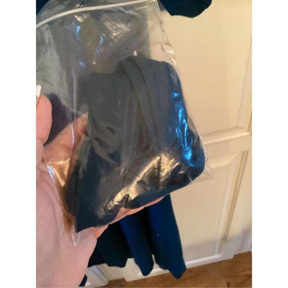 NEW Talbots Women Royal Blue Stretch Dress with Belt Sz 1X - Picture 5 of 7